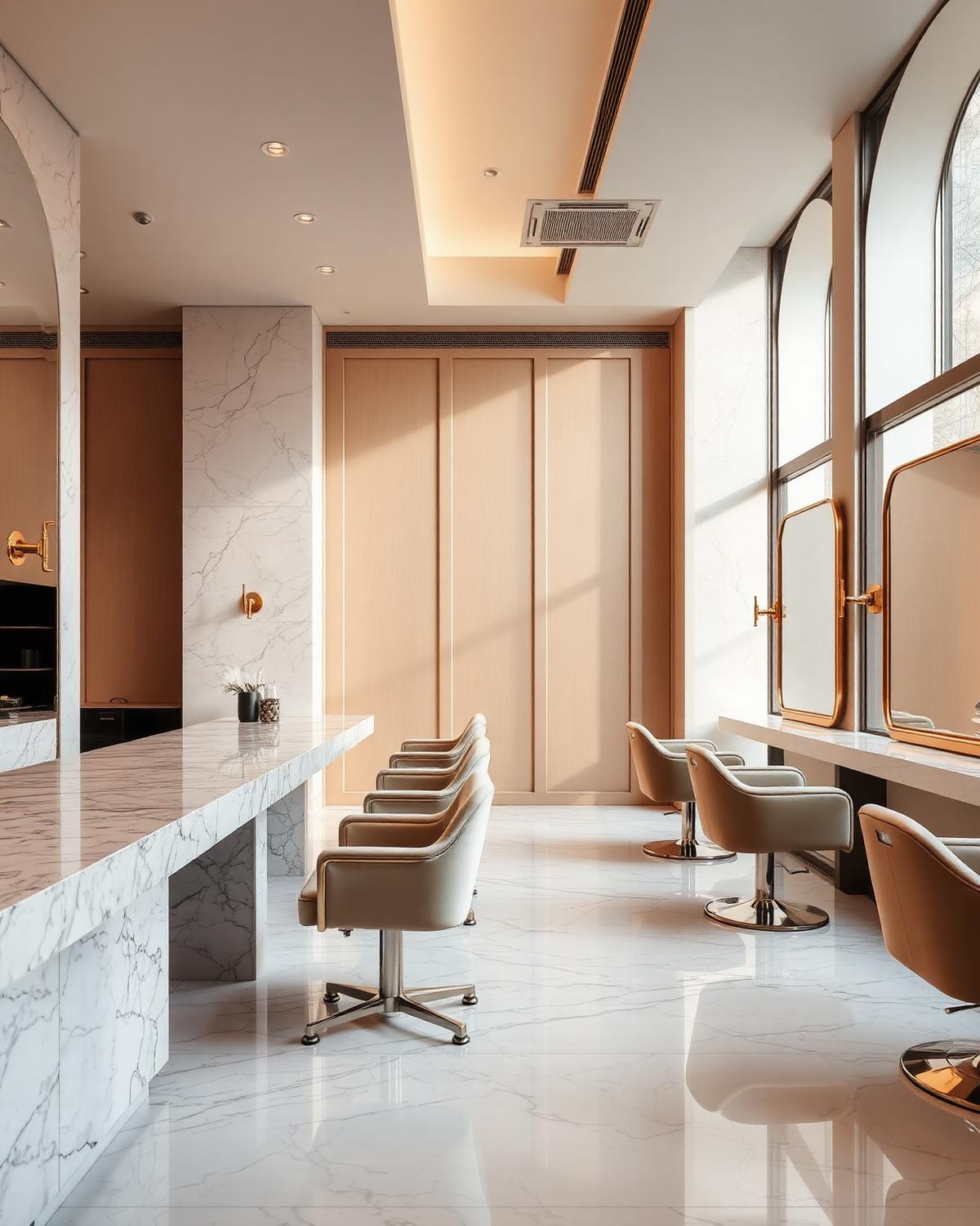 The Dee Rani Salon interior